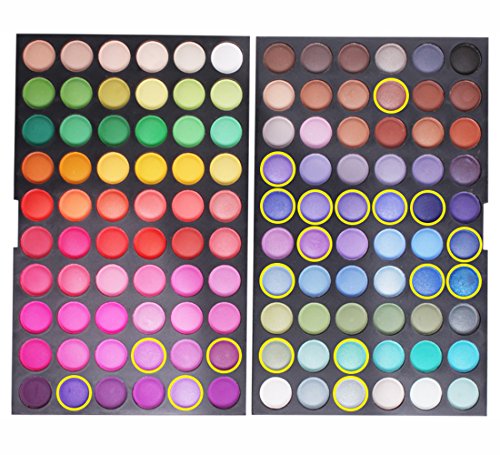 JasCherry Paleta de Sombras de Ojos 120 Colores de Maquillaje Set Kit de alta Calidad Cosmético #2