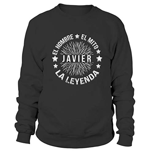 Javier | Sudadera para Hombre XXL | El Hombre El Mito La Leyenda