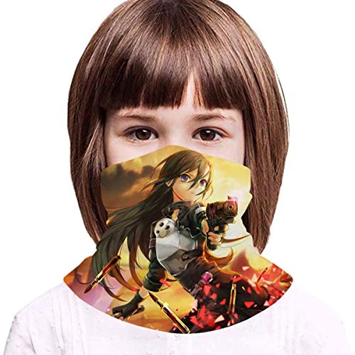 JDYU Sword Art Online Bandana Mascarilla Variedad Toalla Facial Multifunción Bufanda Babero De Seda De Hielo Adolescentes Sol Uv Polvo A Prueba De Viento Pasamontañas Sin Costuras Mascarilla Para Niñ
