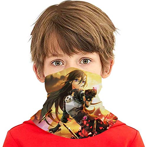 JDYU Sword Art Online Bandana Mascarilla Variedad Toalla Facial Multifunción Bufanda Babero De Seda De Hielo Adolescentes Sol Uv Polvo A Prueba De Viento Pasamontañas Sin Costuras Mascarilla Para Niñ