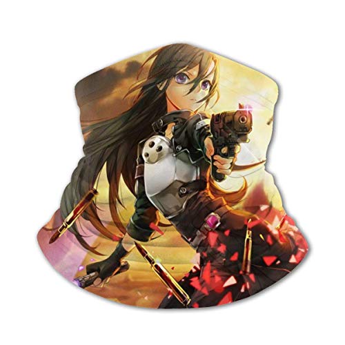 JDYU Sword Art Online Bandana Mascarilla Variedad Toalla Facial Multifunción Bufanda Babero De Seda De Hielo Adolescentes Sol Uv Polvo A Prueba De Viento Pasamontañas Sin Costuras Mascarilla Para Niñ