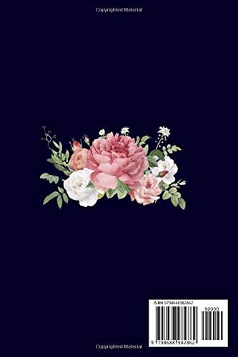 Jean's Notebook: Lined Awesome gift for Jean's Flowers Notebook, Pretty Floral Diary Journal with customized first name for gifts ideas in Holiday for Women, Girls, Men and Teens