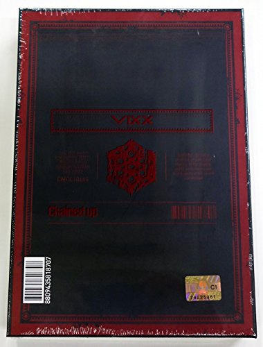 JellyFish Entertainment Vixx - Chained Up [Control Ver.] Cd + 76P Photobook + Photocard + Tatoo Sticker + Extra Gift Photocards Set