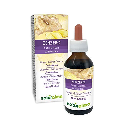 JENGIBRE (Zingiber officinalis) rizomas Tintura Madre sin alcohol NATURALMA | Extracto líquido gotas 100 ml | Complemento alimenticio | Vegano