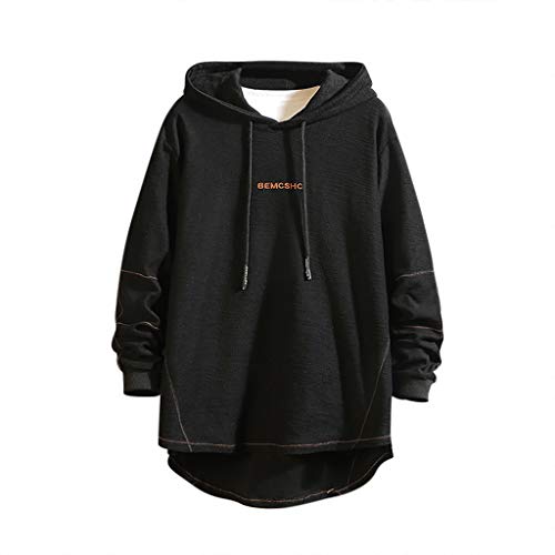 JERFER Protector De Tapa Color Puro Hombres Moda Casual Ropa Cómoda Blusa