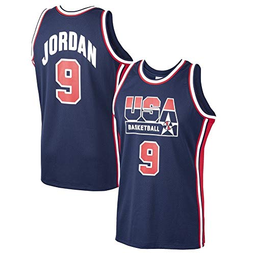 Jersey, el dios de baloncesto, ayudante, jefe Michael Jordan # 231992 Juegos Olímpicos de Barcelona Dream Team, el tiro uniforme de entrenamiento guardia, uniforme retro de baloncesto, animando unifor