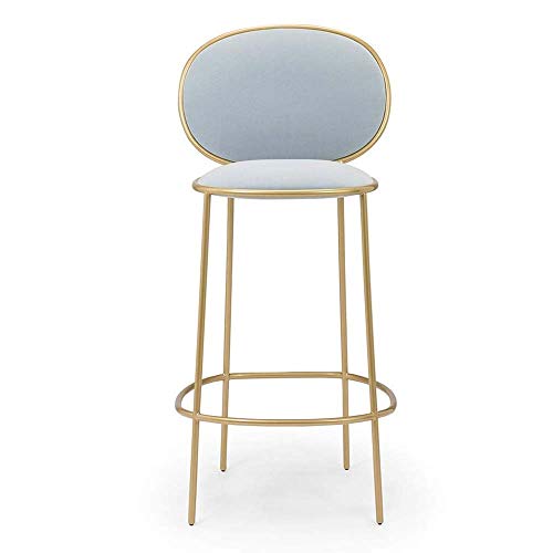 JIAYIBAO Bar Silla Desayuno Silla De Maquillaje Respaldo Del Taburete Adecuado Para La Familia CafeteríA Cocina