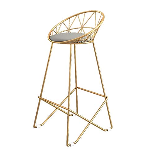 JIAYIBAO Taburete De Bar Silla De Desayuno Silla Alta Taburete Maquillaje CafeteríA Familiar Asiento De Cocina Altura -45/65 / 75cm / Carga-200kg