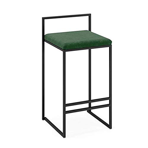 JIAYIBAO Taburete Silla De Bar Silla De Desayuno Maquillaje Respaldo De Heces Adecuado Para La Familia CafeteríA Cocina Multicolor Opcional (TamañO: 65 Cm / 75 Cm)