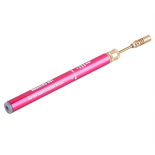 JIEHED Welding Torch Small Air Blow Torch Pen Type Small Spray Torch Fire Tool,Replaceable Nozzles Fire Tool Flame Burner Flamethrower for Brazing Barbecue