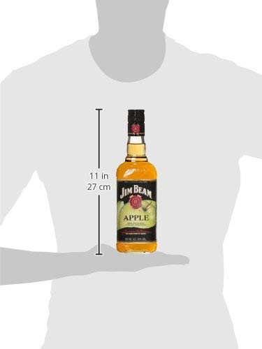 Jim Beam Apple Bourbon Whisky con Licor de Manzana, 35% - 700 ml