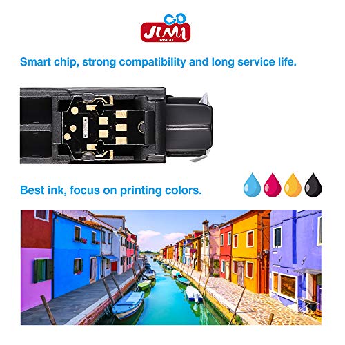 JIMIGO 16XL Alta Capacidad Cartuchos de Tinta para Epson 16,Compatible con Epson WorkForce WF-2510 WF-2520 WF-2530 WF-2540 WF-2630 WF-2650 WF-2660 WF-2750 WF-2760 WF-2010 (3Cian,3Magenta,3Amarillo)