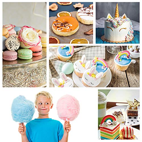 JIM'S STORE Colorante Alimentario 12*11ml, Set de Colorante Alta Concentración Liquid para Colorear los Bebidas Pasteles Galletas Macaron Fondant