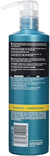 John Frieda Luxurious Volume - Siete Días Volumen Champú, 500 ml