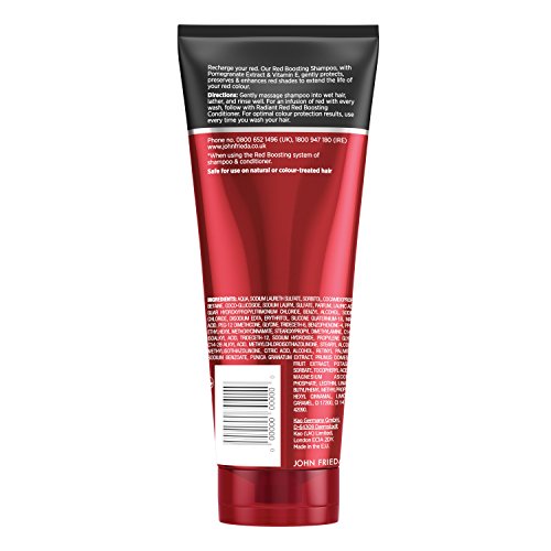 John Frieda Radiant Red Estimular Champú, 250 ml