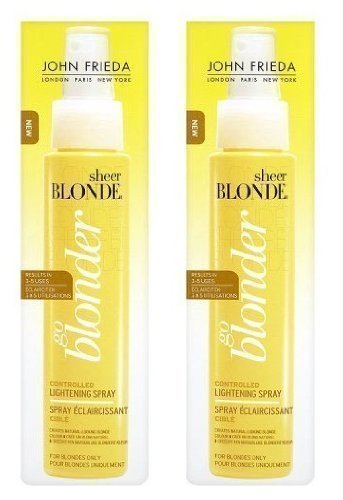 John Frieda Sheer Blonde Go Iluminador / Subrayar Spray (Pack 2) 2 X 100ML Cada