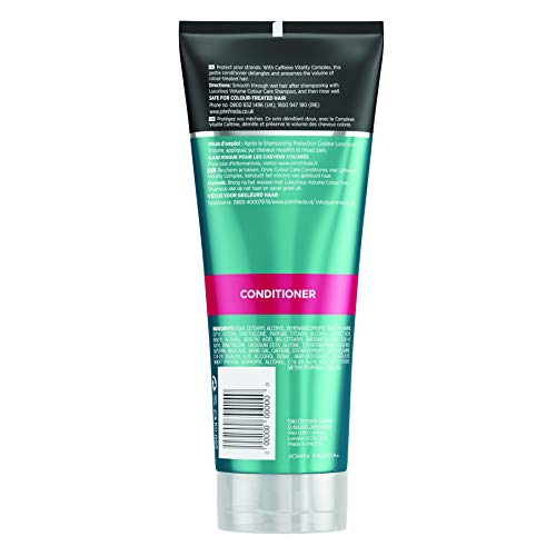 John Frieda volumen Lujoso Acondicionador al tacto completa Para Teñidos 250ml