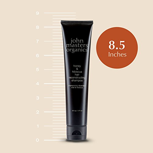 John Masters Organics - Champú Cuidado del Cabello Miel y Hibiscus - Recuperación - Hair Care Line 177 ml