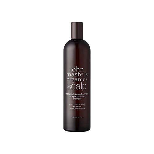 John Masters Organics menta verde y el cuero cabelludo de los prados Estimular Champú, 473ml