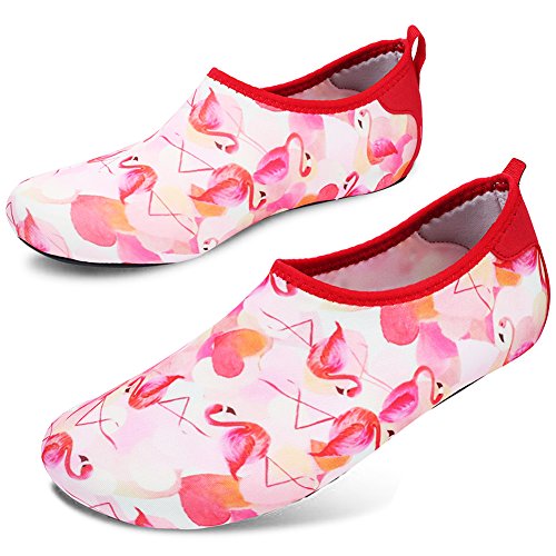 JOINFREE Deportes Acuáticos De Secado Rápido Beach Swim Shoes Descalzo Aqua Footwear Ganso Rojo EU 38-39