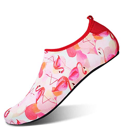JOINFREE Deportes Acuáticos De Secado Rápido Beach Swim Shoes Descalzo Aqua Footwear Ganso Rojo EU 38-39