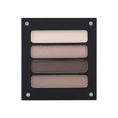 Jolly Dim Makeup - Set de sombras de ojos Chocolate. 4 colores, mates y brillantes, paleta de sombras de ojos, maquillaje de ojos para diario