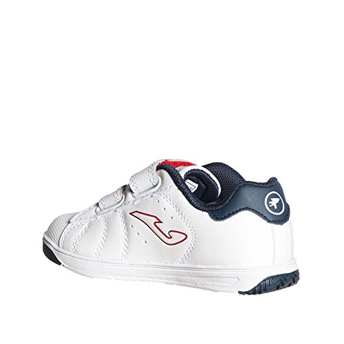 Joma GINKANA JR, Zapatillas Unisex niño, Blanco Blanco Fucsia 710, 31 EU