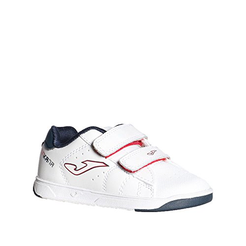 Joma GINKANA JR, Zapatillas Unisex niño, Blanco Blanco Fucsia 710, 31 EU