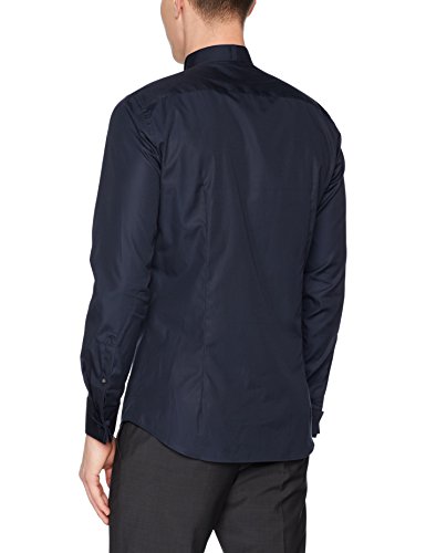 Joop! 17 JSH-26Pauly 10000628 Camisa, Azul (Navy 401), 40 cm para Hombre