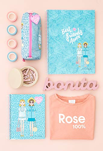 Jordi Labanda cuaderno A5 120 hojas Cuadrícula Best Friends