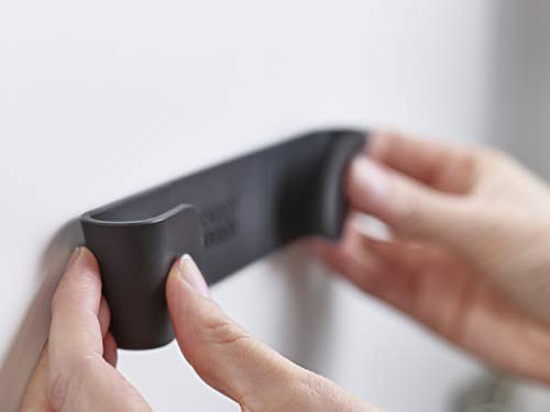 Joseph Joseph 85149 Juego de 4 Sujeciones Interiores para Tapas de Cazuela o Sartén en Color Gris CupboardStore, ABS