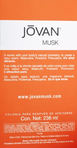 Jovan Musk Jovan Musk For Men Edc A/S 236 Ml - 236 Mililitros