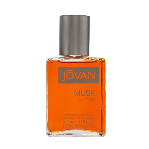 Jovan Musk Loción para después del afeitado para hombres, 118 ml