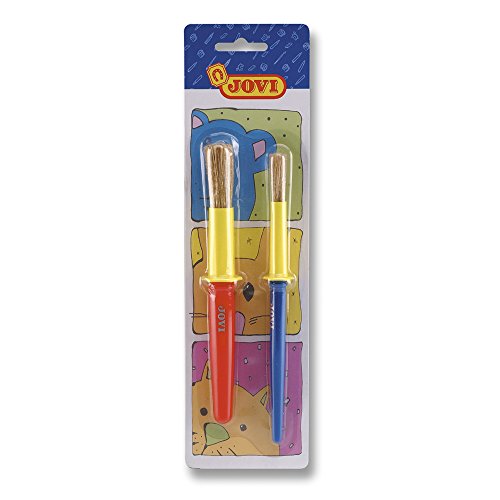 Jovi Blister Medio + 1 Pincel Escolar Grueso (8184), Unica