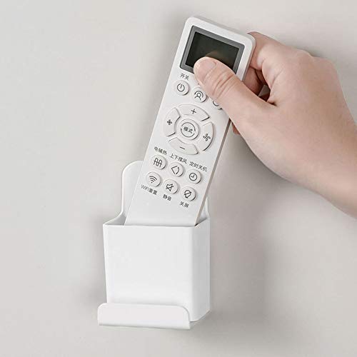 Joyjorya - Soporte para mando a distancia para TV (2 unidades), color blanco