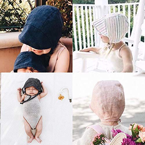 JOYKK Sombrero para niños Sombrero de protección Solar Sombrilla para niños Accesorios para Accesorios de fotografía Retro Elegante - 9# Colorete cálido