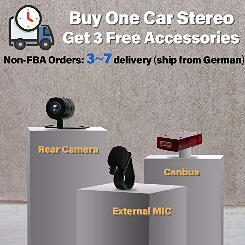 JOYX Autoradio Android 10.0-2 Din Estéreo Compatible Para Audi A3 2003-2011 Navegación GPS |Gratis Cámara Canbus |7 pulgada 2GB/32GB |SD |USB |DAB+ Soporte |3G/4G |WLAN |Bluetooth|MirrorLink|Volante