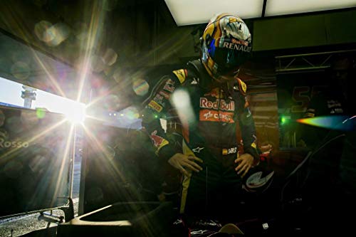 JR CARLOS SAINZ - Toro Rosso F1 - US policarbonato Póster con diseño de película Wall - Producto nuevo Carcasa de 30 cm X 43 cm