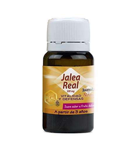 Juanola - Jalea Real para Niños, 14 Viales - Complemento alimenticio con jalea real fresca, fructooligosacáridos, própolis, extracto de equinácea, zinc y vitamina B6.
