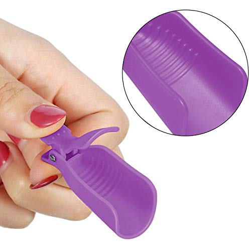 Juego de 10 pinzas para quitar esmalte de uñas, gel para uñas, clip UV, manicura acrílica, herramienta para quitar envolturas