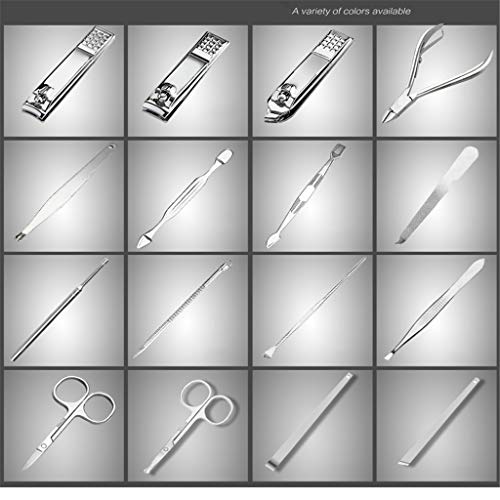 Juego De Tijeras Para Cortauñas Juego De Manicura Juego De Cuidado De Pedicura,Set De Manicura Cortaúñas Para Hombres Y Mujeres Análisis De Cara Y Uña Por Alicates De Apertura De Uñas Y Uñas