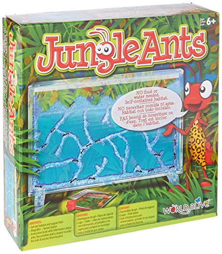 Jungle Ants- Hormiguero de La Jungla Juguete educativo, Multicolor (World Alive 4100) , color/modelo surtido