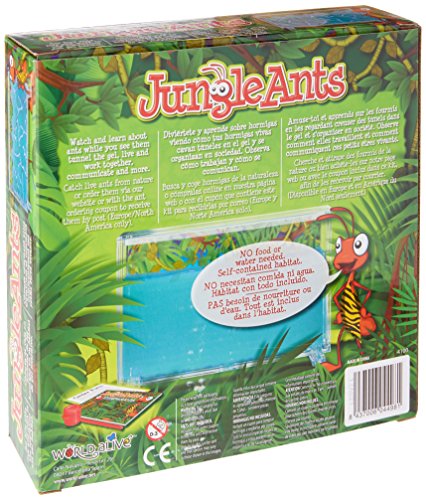 Jungle Ants- Hormiguero de La Jungla Juguete educativo, Multicolor (World Alive 4100) , color/modelo surtido
