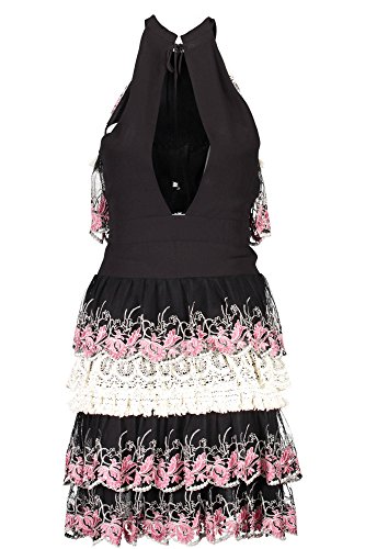 Just Cavalli S04CT0721 Vestido Corto Mujer Nero 961 42