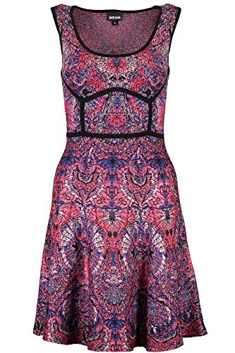 Just Cavalli S04CT0744 Vestido Corto Mujer Rosa 001J M