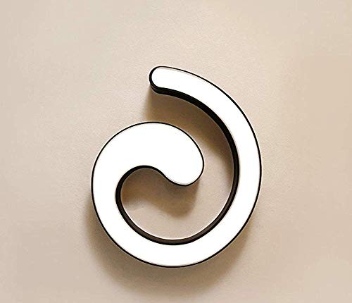 KAD Foco de techo: lámpara de techo creativa, luces de techo, lámpara de techo, lámpara de iluminación, iluminación decorativa, atenuación continua con control remoto, sala de estar, dormitor