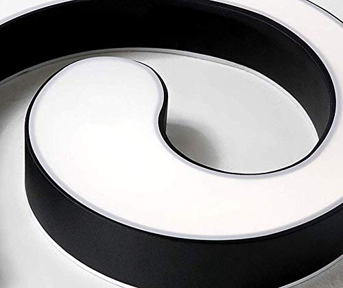 KAD Foco de techo: lámpara de techo creativa, luces de techo, lámpara de techo, lámpara de iluminación, iluminación decorativa, atenuación continua con control remoto, sala de estar, dormitor