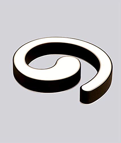 KAD Foco de techo: lámpara de techo creativa, luces de techo, lámpara de techo, lámpara de iluminación, iluminación decorativa, atenuación continua con control remoto, sala de estar, dormitor