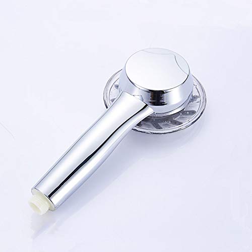 KangYD Alcachofa, Cabezal de ducha LED 3 colores galvanoplastia plateada de mano, 3 cabezales de ducha con modo de rociado, accesorios de baño, kit de ducha