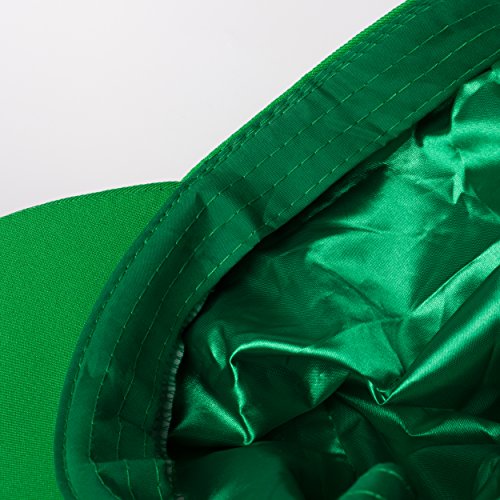 Katara Disfraz Super Mario Bros Niños / Adultos, Juego de 2 Gorras - Mario, Roja y Luigi, Verde